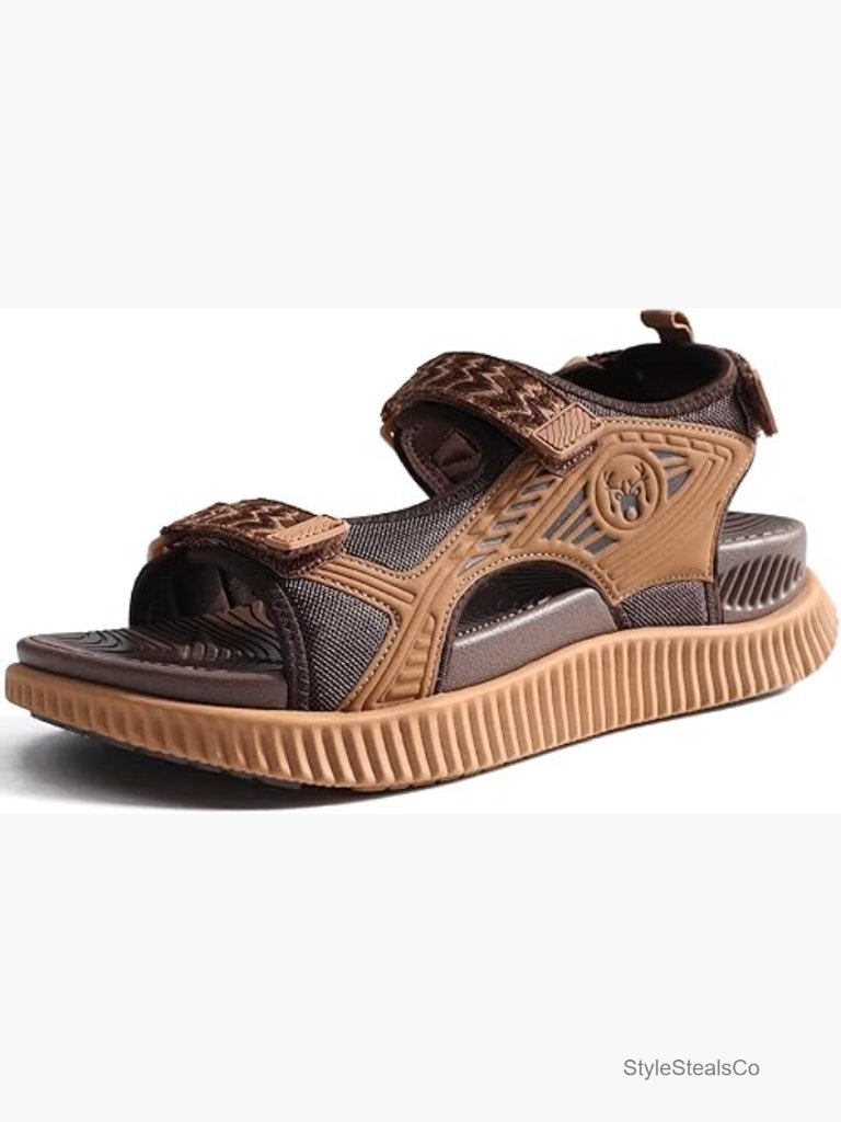 Orthopedic Walking Sandals With Arch Support Plantar Fasciitis Relief Adjustable